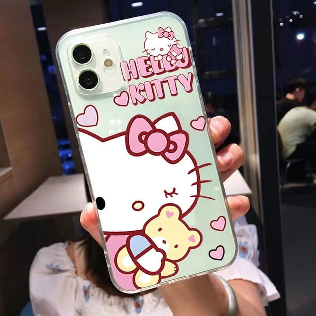 2024 Hello Kitty Cute Cat Phone Case For Huawei Mate 40 30 30E 20 10 Pro Plus Lite Liquid Silicon Shell Full Protection Fundas Liuxinyi