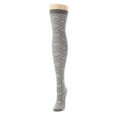 thumbnail image 2 of Legmogue Women's Diamond Tone Over The Knee Warm Sock - Womens - Female, One Size, Taupe Heather, 2 of 2