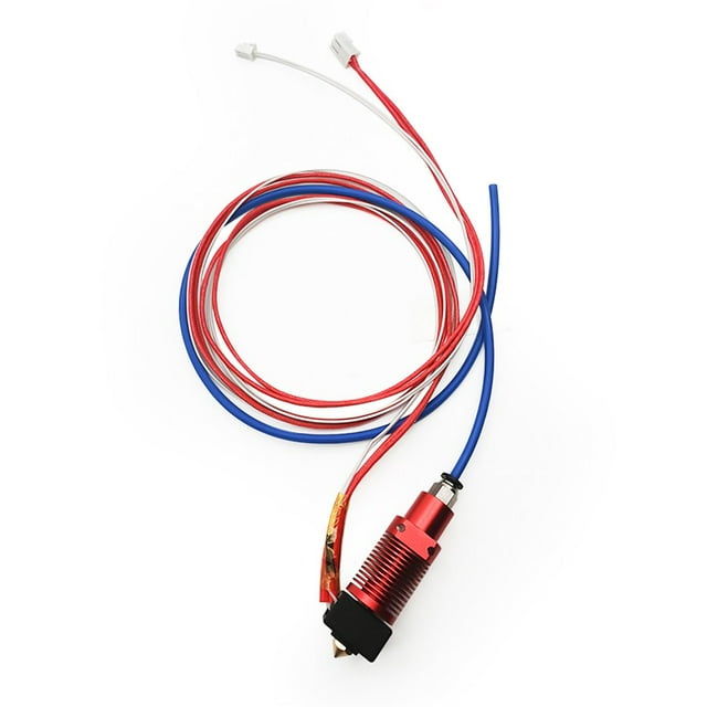 24V Assembled Extruder Hot End Kit 0.4mm Nozzle Heating Block Silicone Cover Compatible with CR-10S Pro 3D Printer