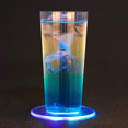 thumbnail image 4 of 4 PCS Coloré LED Cocktail Sous-Verre, Ultra-Mince LED Boisson Sous-Verre Lumineux, Anti-Dérapant & Imperméable à l'Eau Transparent, 4 of 6