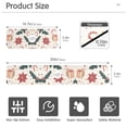 thumbnail image 3 of Yayeee Faucet Mat for Kitchen Sink 14.7" Diatomite Long Splash Guard Pad, Beige Christmas Candy Canes, 3 of 7