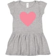 thumbnail image 3 of Inktastic Pink Valentine's Day Heart Girls Toddler Dress, 3 of 5