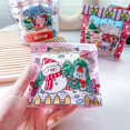 thumbnail image 3 of 120 lindas bolsas de bocadillos para niñas con autosellado, bolsas de galletas navideñas con dulces, 3 of 5