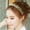 Green, variant on Wioihee Ladies' jewelry Headbands for Women - Elegant Wide Bridal Hair Accessories with Non-Slip Grip, Comfortable Stretch-Free Design for Weddings, Parties, Everyday Wear