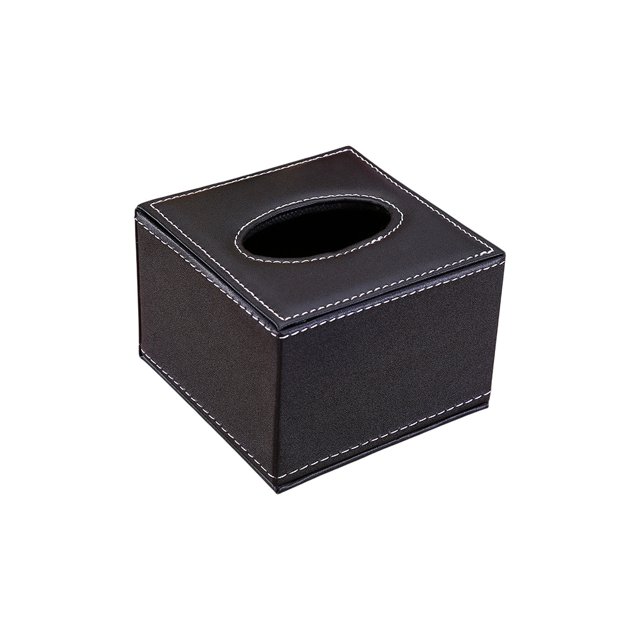 Leather Hotel Tissue Box Leather Restaurant Hotel Drawer Box European Originality Advertising Tissue Box