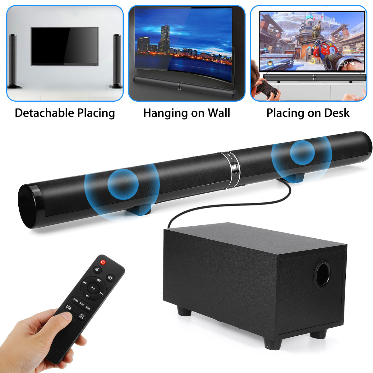 subwoofer remote control