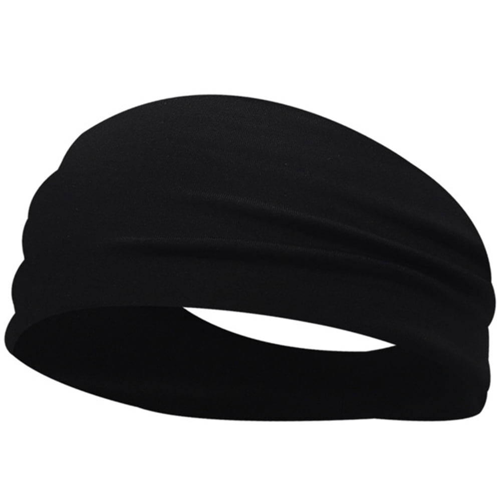Workout Headbands for Women Men Sweatband Yoga Sweat Bands Elastic Wide