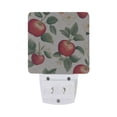 thumbnail image 5 of Yayeee LED Night Light for The Home Plug in With Light Sensors 2 Pack, Apples Flower Pattern, 5 of 6