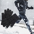 thumbnail image 3 of Guantes de calefacción eléctrica USB, invierno de protección Guantes térmicos lavables de tejer Calentador de manos para senderismo Gris Baoblaze guantes calefactables, 3 of 7