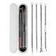 thumbnail image 2 of 4Pcs Acne Blackhead Comedone Black Spot Pimple Blemish Remover Skin Care Women Beauty Acne Treatment Pore Cleanser Needle Hook, 2 of 4