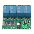 thumbnail image 4 of Module Relais, PCB 4 Canaux Faible Consommation d'Énergie Carte Relais SPP Support pour Maison Intelligente DC12V, 4 of 7