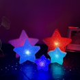 thumbnail image 2 of Red light-plus wrist strap 15CM Lámpara de noche de Pvc, luces en forma de estrella, regalo de cumpleaños para niños, 2 of 5