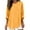 Orange, variant on Free Shipping Womens Long Sleeve Tops Striped Color Block Casual Round Neck Shirts Loose Tees Fall Beach Vacation Tunics