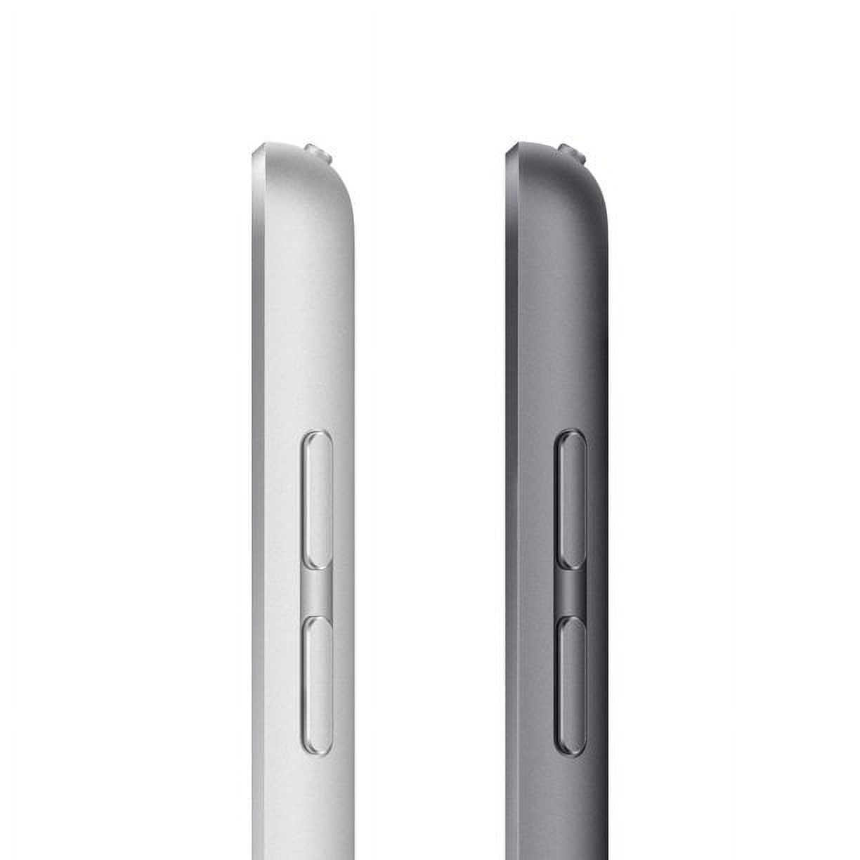 2021 Apple 10.2-inch iPad Wi-Fi 256GB - Silver (9th Generation) - image 5 of 8