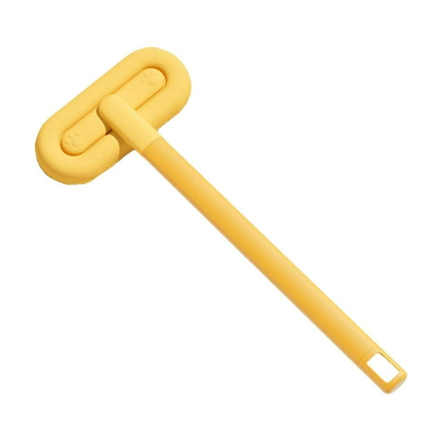 Cepillo para quitar el pelo de mascotas Cepillo de mano Práctico y versátil para quitar el pelo de mascotas con Amarillo