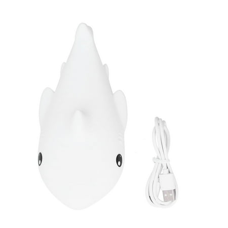 

1.3W LED Night Light Cute 7 Color USB Bedside Lamp Gift Bedroom Decoration White