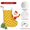 thumbnail image 5 of Haiem Burger 1 Pattern Christmas Stockings, Personalized 18 Inches Knit Christmas Stockings Xmas Hanging Stockings for Family Christmas Decorations, 5 of 7