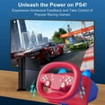 thumbnail image 4 of Wireless Gaming Racing Wheel – Compatible with Nintendo Switch, PC, PS4, PS3, iOS, Android for Multi-Platform Racing Games, 4 of 8