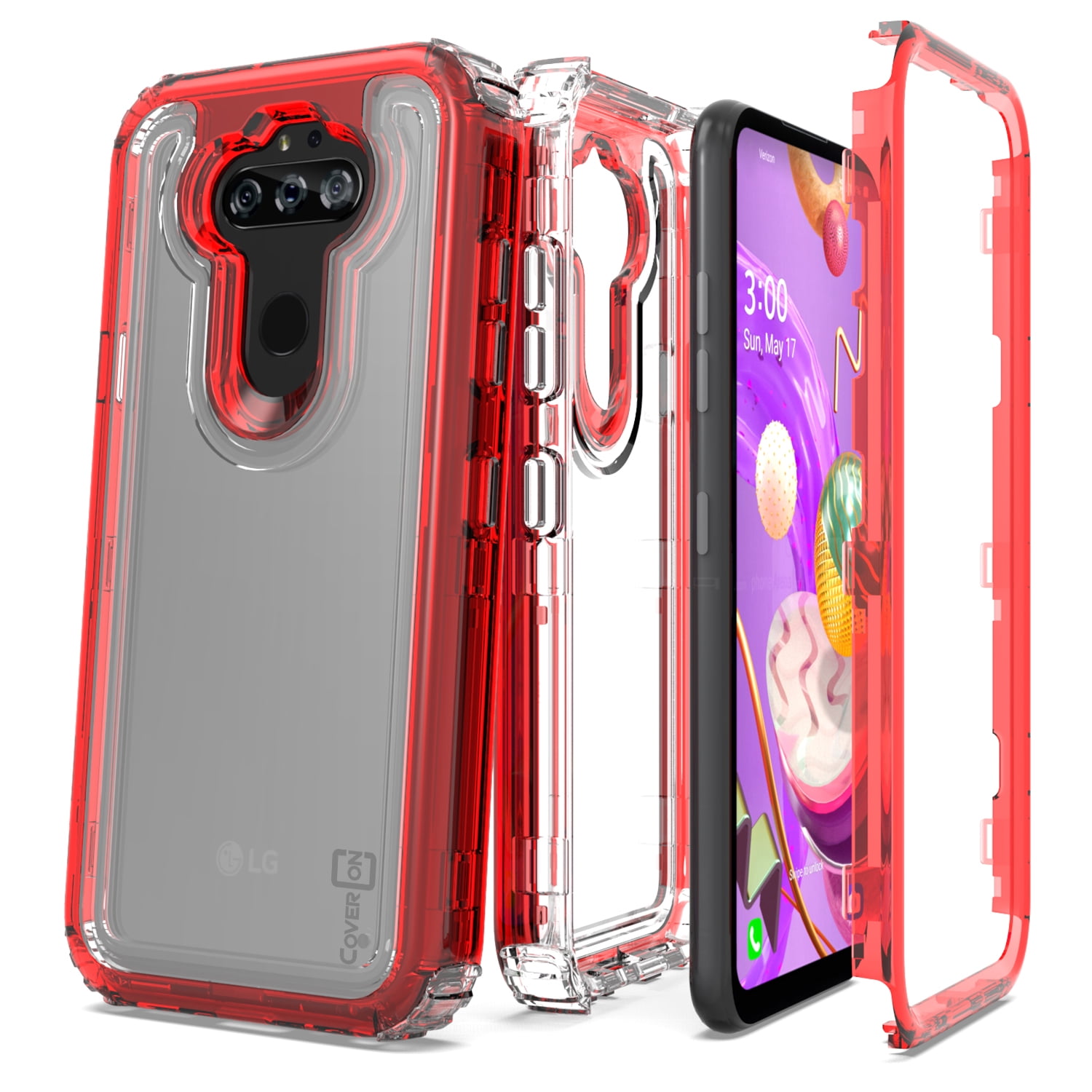 CoverON LG Aristo 5 / Aristo 5+ Plus Case Heavy Duty Full Body Slim Fit ...