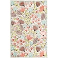 thumbnail image 2 of Unique Loom Whimsy Kids Collection Area Rug - Wildflowers (5' 3" x 8' Rectangle Ivory/Light Blue) Perfect For Kids Bed Room/Nursery Room/Living Room/Class Room/Play Room, 2 of 5