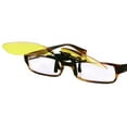 thumbnail image 1 of Las gafas de visión nocturna NightView Clip Ons se ven más brillantes y claras para gafas de conducción nocturna seguras contra el deslumbramiento resistentes al impacto Natures Pillow nightviewclipon, 1 of 5