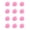 Pink, variant on 12 Pcs Dance Scarves for Kids Square Juggling Scarf for Babies Toddlers Children Music Rhythm Movement Accessories for Magic Tricks Performance