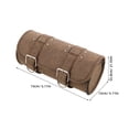 Motorcycle Without Rider Commercial GETAJGHSD Motorcycle Front Storage Bag Coffee Pu Handlebar Pouch ...