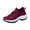 Deep Red, variant on YOUYEDIAN Orthopedic Shoes for Women 2026 Dress Slip on Non Slip Mesh Sneakers Spring Walking Comfy Closed Toe Arch Support Shoes (Deep Red)
