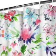 thumbnail image 4 of Waterproof Pioneer Shower Curtain 72x84 Inch Colorful Floral Polyester Unique Shower Curtain for Bathroom Hotel Home Decor with 12 Plastic Hooks, 4 of 5