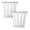 White-8PCS, variant on Cake Dowels Set of 4,6.7" Plastic Cake Pin Sticks Set,Cake Pillars Roman Column for Tiered Cakes,Reusable Cake Supports Cookies Tray Column Stand for Wedding Party Cake Construction Rods