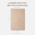 thumbnail image 5 of Comfy Cubs 100% Cotton Waffle Weave Blanket - Soft Lightweight Blankets (Blush, 90" X 66"), 5 of 8
