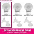 thumbnail image 6 of Spectra Baby USA - Spectra Wide Breast Shield Set - Medium (24mm) - for S2, S1, M1, 9 Plus Breast Pumps, 6 of 8