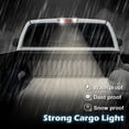 thumbnail image 5 of PIT66 LED Bar 3rd Brake Light X Type High Mount Stop Light Rear Tail Cargo Lamps Red Lens Chrome Housing Fit for  2004-2012 Colorado/Canyon, 5 of 9