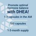 thumbnail image 4 of Life Extension Dhea 25mg Suplemento Apoyo Hormonal 100caps, 4 of 4