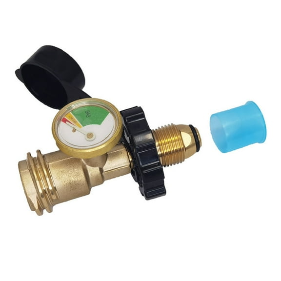 Heavy Duty Propane Tanks Pressure Gauge for 5-100LB Tanks Gas Grills And Heaters