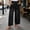 Black wide leg jeans for women a1, variant on sdhkgrrt Women's Wide Leg Jeans with Pockets Elastic Waist Loose Baggy Ankle Length Solid Casual Denim Trousers Everyday Fashion Wear Fall Outfits, White S