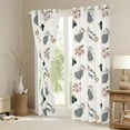 thumbnail image 3 of jejeloiu Cute Mouse Curtains Pack of 2 (42x84 Each),Retro Flower Floral Curtains Blackout,Rustic Farmhouse Cabin Bedroom Curtains For Child,Super Cozy Room Decor, 3 of 6