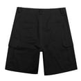thumbnail image 6 of Mens Shorts Casual - Mens Workout Athletic Shorts Hiking Shorts Casual Work Flat Front Shorts Summer Lightweight Quick Dry Shorts Gym Workout Shorts for Men, 6 of 8