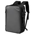 thumbnail image 2 of Dranite 65L Expandable Vacuum Travel Backpack w/Pump TSA Lock Water-Resistant Gray, 2 of 11