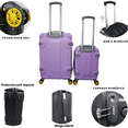thumbnail image 3 of 2 Maletas Viaje Jony Grande 25 Kgs Y 10 kg Carry On Ruedas Candado, 3 of 5