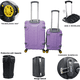 thumbnail image 3 of 2 Maletas Viaje Jony Grande 25 Kgs Y 10 kg Carry On Ruedas Candado, 3 of 5