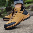 thumbnail image 5 of XIMIN Men's Athletic Boots Hiking Walking Boots Outdoor Waterproof Non-Slip High-Top Waterproof Work Boots Autumn Winter Trekking Snow Boots, 5 of 8