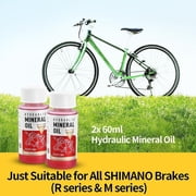 Hydraulic Disc MTB Bike Brake Bleed Kit, Oil Mineral, For Shimano Tektro Magura-Red mineral oil