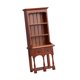 thumbnail image 3 of Miniatura de estantería de madera para casa de muñecas, accesorios de simulación, juguete, armario en miniatura para dormitorio, escala 1:12, 3 of 9