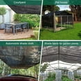 thumbnail image 4 of Heavy Duty Black Knitted Mesh Tarp with Grommets 60-70% Shade Use for Shade, Green House, Garden, Canopy, Pools, Dump Truck, 4 of 9