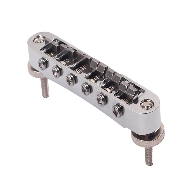 Soidarity Herramienta eléctrica instalada para puente de guitarra, suministros para guitarras, decoración de sillín ajustable, pieza reemplazada, placa Accesorios para instrumentos musicales Soidarity OD025760-00