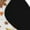 3 Black, variant on Thanksgiving With Turkey Pattern Adult Middle Tube Socks Breathable Sock Non-Pilling,Contrasting Color Design