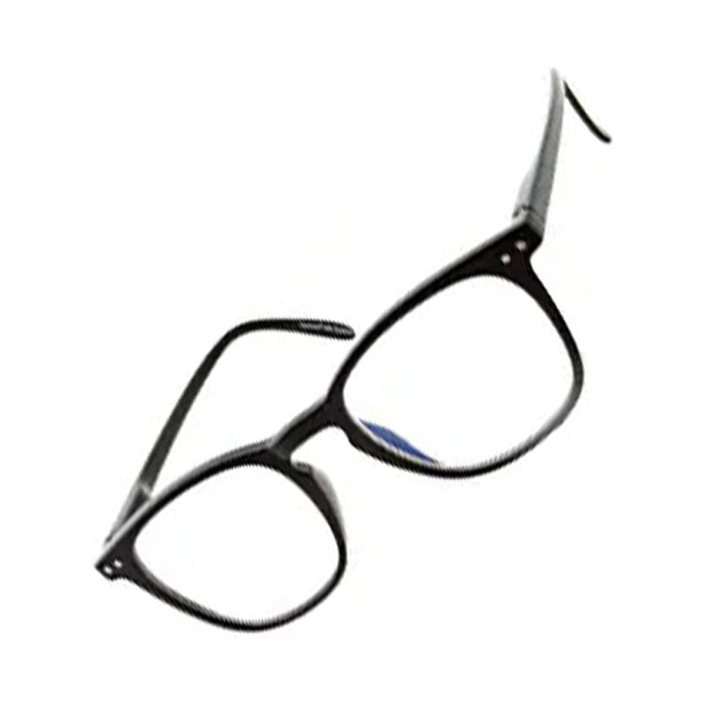 GrinderPUNCH High Power Reading Glasses, +5.00 Magnification, Black Rectangular Frame