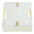 thumbnail image 5 of 86 Type White Plastic Protections Box Wall Mounted Single Gang Junctions Box, 5 of 9
