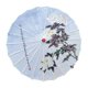 thumbnail image 4 of Paraguas de papel chino engrasado decorativo a prueba de lluvia de 32,28 pulgadas para decoración de fiestas rosas blancas, 4 of 9